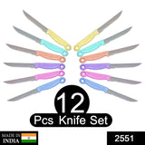 12 knife kitchen set