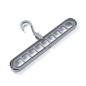 9-Hole Clothes Organizer Hook – Wardrobe & Balcony Hanger