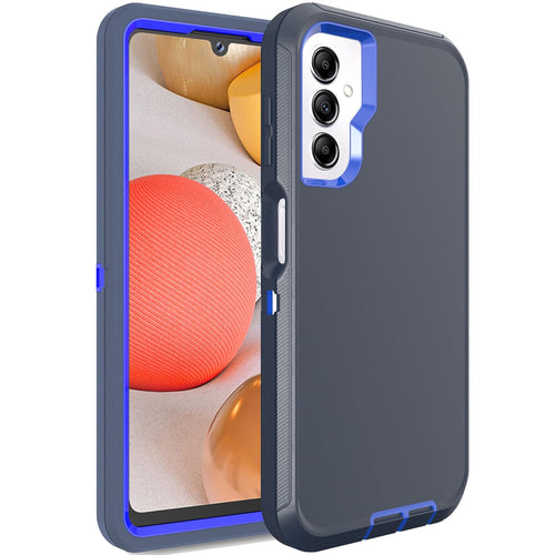 21598 Rugged X-case  Heavy Duty Cell Phone Cover Shockproof Rugged With Non Slip Textured  Back  Simple Classic  Stylish Case  With Hard Edges  Full Camera Protection
