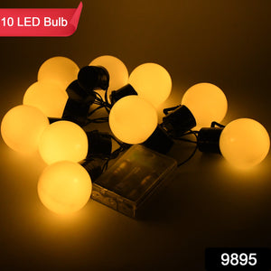 10 Led String Lights 3 Battery Operated (1 Pc  Battery Not Included)