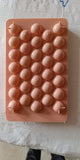 Plastic Round BPA Free Reusable Ice Cube Ice Ball Mold / Lolli Candy Maker (20x12cm)
