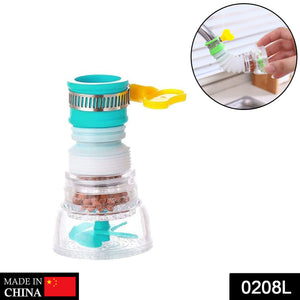 0208l 360 Degree Water Saving Faucet Expandable Water Valve Splash Regulator