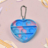 Pop Fidget Toys For Kids Mini Pop Keychain (1 Pc  Mix Color  Design)