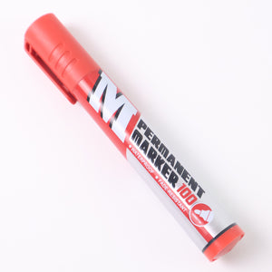 Marker Red Ink Bold Tip Quick-dry Alcohol-bqased Marker (1 Pc)
