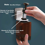 1158 Wall Mounted Self Sticky Hooks For Body Wash Shampoo Bottle Wall Storage Strong Adhesive Hook Power Plug Socket Hanger Holder Multi Color (1pc)