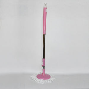 0842 Home Cleaning - Stainless Steel 360 Degree Rotating Pole Microfiber Mop Rod Stick