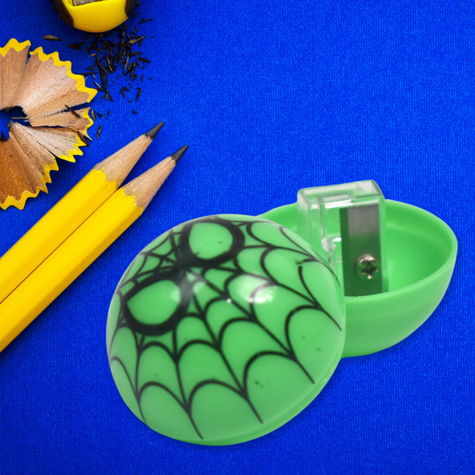 Round Shape Mix Design Pencil Sharpener (1 Pc  Round Shape Mix Design)