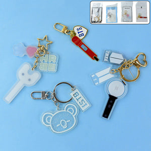Cute Acrylic And Metal Keychains (1 Pc  Mix Design)