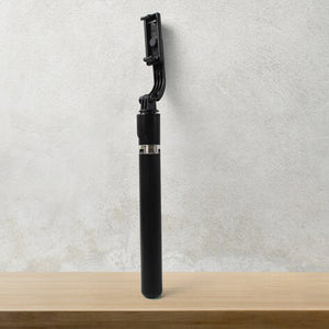 Selfie Stick With Tripod Stand (1 Pc  160 Cm Long Approx)