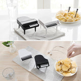 5538 10pcslot Creative Piano Fruit Forks Set Food Sticks For Dessert Fruit Snack Picking Kitchen Dining Tools (10 Pc Set)