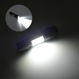 7526 Led Flashlight Rechargeable Usb Mini Torch Ultra Brightest Zoom Flash Light Handheld Pocket Compact Portable Tiny Lamp With Cob Side Lantern High Power Tactical Travel Emergency Flashlights
