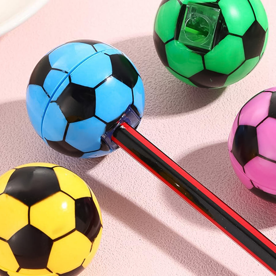 Round Shape Mix Design Pencil Sharpener (1 Pc  Round Shape Mix Design)