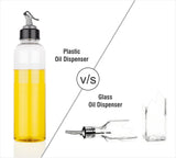 2346 Oil Dispenser Transparent Plastic Oil Bottle   1 Liter