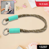 Multipurpose Two Sided Adjustable Hand Wrist Strap Lanyardwith Cellphone Phone Strap (1 Pc  14.5 Inch  Multicolor)
