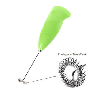 0849 Electric Handheld Milk Wand Mixer Frother For Latte Coffee Hot Milk