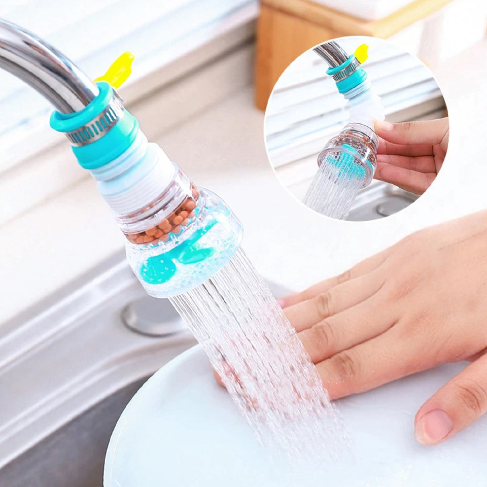 0208l 360 Degree Water Saving Faucet Expandable Water Valve Splash Regulator