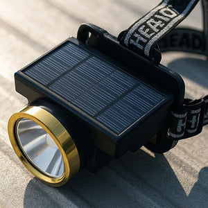 Rechargeable Solar Led Headlamp