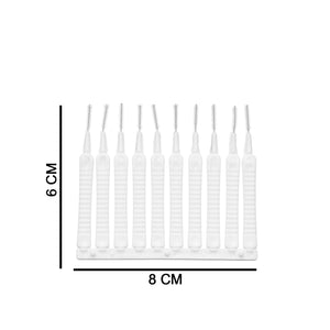 4985 10pcs Shower Nozzle Cleaning Brush Reusable Multifunctional Shower Head Anti-clogging Small Brush