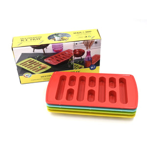 0784 4 Pc Fancy Ice Tray Used Widely In All Kinds Of Household Places While Making Ices And All Purposes.