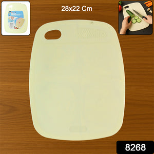 Multipurpose Plastic Chopping Board For Kitchen Use  28x22 Cm (1 Pc)