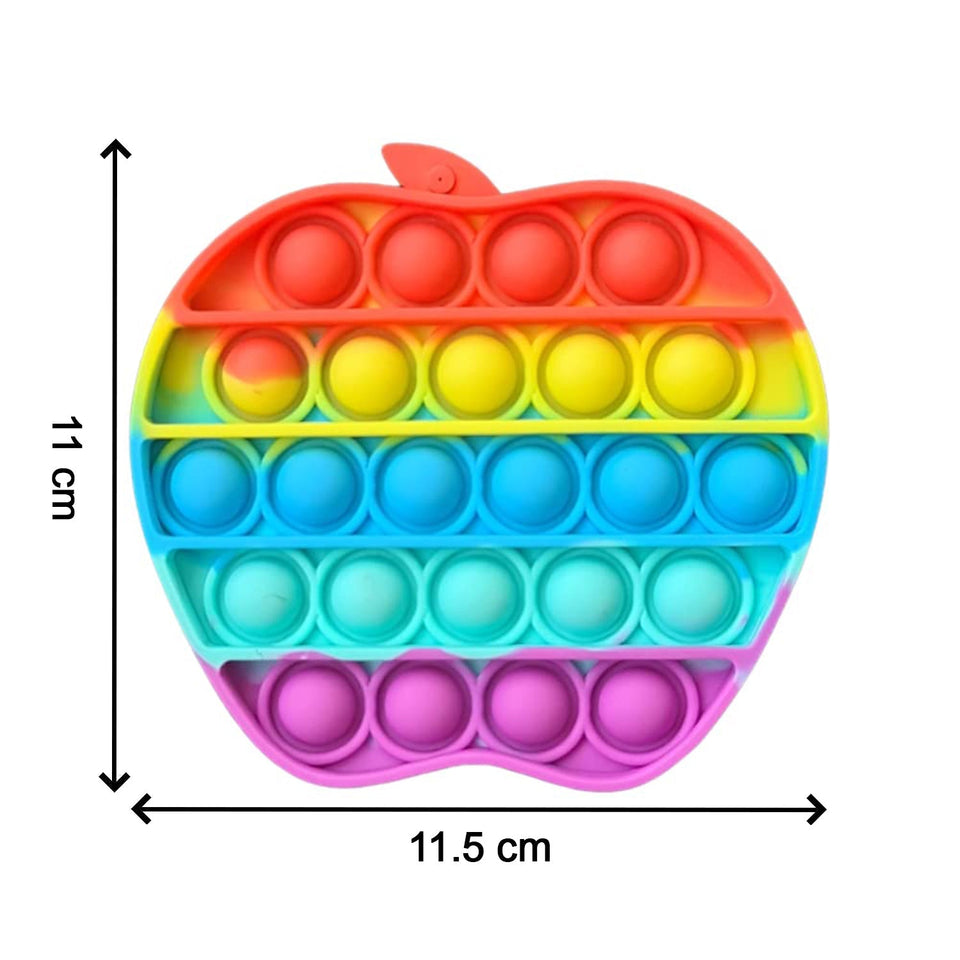 8066 Apple Fidget Toy Used In All Kinds Of Household Places Specially For Kids And Children For Playing Purposes